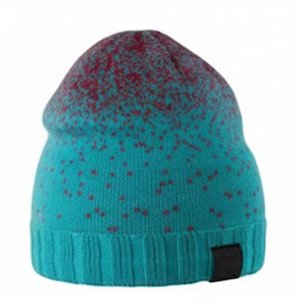 Vente en gros de bonnets pour hommes en vert de mer avec logo personnalisé pour l'hiver, bonnet de style streetwear pour hommes, style tricoté confortable en jacquard - Product Image 4