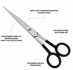 กรรไกรสำหรับช่างตัดผมแฟนซีแบบใหม่กรรไกรสแตนเลสสำหรับงานหนัก - Product Image 4