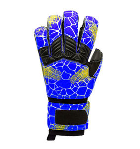 Gants de gardien de but de football professionnel unisexe Taille 9 Gants de gardien de but en latex Gants de football Fentes pour les doigts - Product Image 2