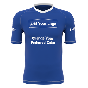 热销足球球衣快干涤纶运动服男士足球服套装定制足球球衣 - Product Image 4