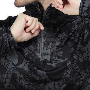 Veste à fermeture éclair sur le côté sublimée élégante pour hommes, veste à fermeture éclair sur le côté sublimée pour le sport et les vêtements décontractés - Product Image 5