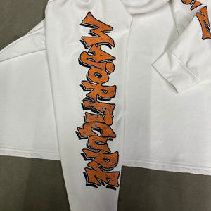 Oversized Long Sleeve Fashion T-<b>Shirt</b> Heavyweight Brand Street Wear With Pattern Design T <b>Shirt</b> for <b>Men</b> - Product Image 5