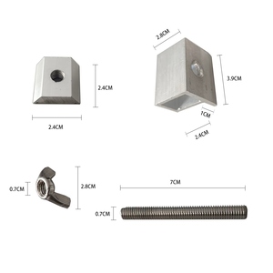 Bảng điều khiển năng lượng mặt trời gắn kết cuối kẹp 30mm/35mm/40mm/45mm allinone, bảng điều khiển năng lượng mặt trời gắn khung gắn kết cuối Clip - Product Image 4