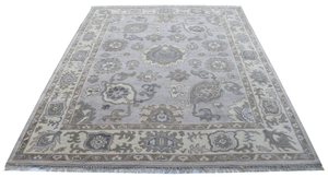 Luxury Modern Rectangle Shaped New Zealand Wool Handmade <b>Carpet</b> High Cotton Area Rug for Home Decor Vintage Floral <b>Outdoor</b> Rug - Product Image 3