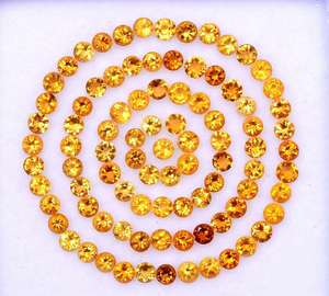 Quartz Citrine de couleur Brandi naturel en forme de mélange à facettes pour bijoux Quartz Citrine de Madère Pierres précieuses en vrac de l'Inde - Product Image 3