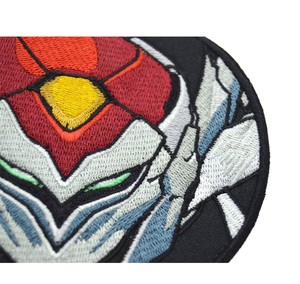 Étiquettes brodées à coudre sur carton, patchs professionnels d'usine, badges brodés, excellente qualité, prix attractif, autocollants ronds - Product Image 3