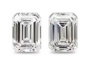 Par de Diamantes de Laboratorio con Corte Esmeralda de 0.20 TCW, Claridad D VS, Diamantes CVD Sueltos Creados en Laboratorio para Pendientes de Boda, Regalo de Aniversario - Product Image 4