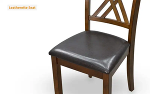 Juego de Mesa de Comedor Cuadrada de Madera Colección Malasia 4S - Product Image 2