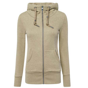 Customized Women Cotton <b>Fleece</b> Hoodie <b>Jacket</b> Full Zip Warm Fuzzy Windproof Winter Hooodie For women Outwear - Product Image 1