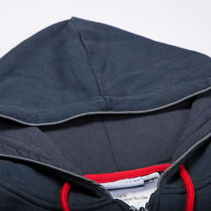 Sudadera con capucha de gran tamaño de algodón 100% para hombre de la mejor calidad, logotipo personalizado, patrón sólido, doble capa, para la temporada de invierno, hecha en Pakistán - Product Image 4