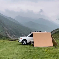 Accessoires pour camping-car, auvent latéral pour voiture tout-terrain 4x4 avec pare-vent pour les voyages
