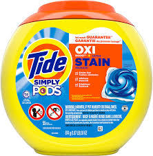 Tide PODS Ultra Oxi 85 Count Detergente para ropa Paquetes Forma líquida - Product Image 3