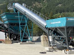 Transportador eficiente de prealimentación de agregados para plantas de hormigón - Product Image 2