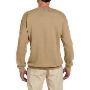 100% Cotton Winter Casual Wear Comfortable Men Sweatshirts Quick Dry Breathable <b>Fleece</b> Crew Neck Wholesale 2025 New Arrival - Product Image 3