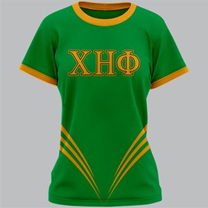 Camisetas personalizadas de manga corta Chi Eta Phi Sorority bordadas para mujer, camisetas de verano al por mayor para mujer - Product Image 4