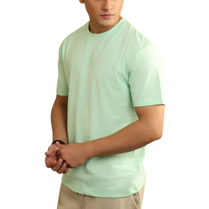 100% algodón, camiseta para hombre, Camiseta holgada de talla grande de calidad superior de secado rápido para hombre - Product Image 3