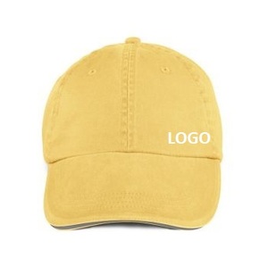 Meilleure qualité 6 panneaux coton Baseball chapeau couleur unie plaine broderie Logo pour décontracté sport entraînement plage cyclisme voyage - Product Image 2