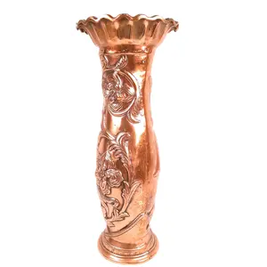 Florero de Metal Decorativo Chapado en Oro Centro de Mesa de Lujo para Sala de Estar y Comedor a Precio Mayorista - Product Image 5