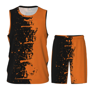 Uniforme de baloncesto personalizado para hombre último diseño ropa deportiva de poliéster BSCI de alta calidad uniforme impreso de talla grande - Product Image 1