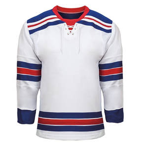 Maillot de Hockey sur glace Maillot de Hockey sur glace Personnalisé Nouveau Design Vêtements de Sport Unisexe Réversible Avec Broderie Uniforme Sur Mesure - Product Image 5