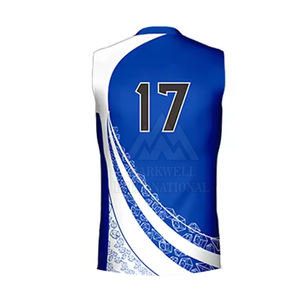 ชุดกีฬาวอลเลย์บอลผ้าโพลีเอสเตอร์ 100% รุ่นใหม่ล่าสุด ราคาดีที่สุด MARKWELL INTERNATIONAL สำหรับผู้ชาย ปรับแต่งได้ - Product Image 5