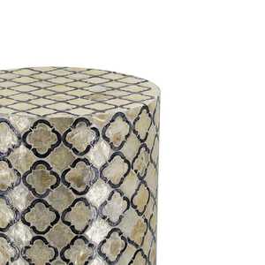 Taburete/Mesa de Incrustaciones de Hueso Pulido Hecho a Mano, Diseño Moderno, Ecológico, Multifuncional para Decoración del Hogar, Regalo de Diwali, Forma Personalizada - Product Image 5