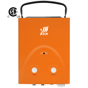 Chauffe-eau portable 5L sans réservoir à gaz naturel à évacuation forcée en cuivre pour usage domestique et extérieur en camping-car 10kW 5L - Product Image 2