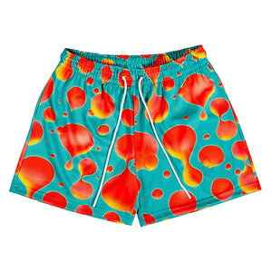 กางเกงขาสั้นบาสเก็ตบอลตาข่ายโพลีเอสเตอร์ระบายอากาศสำหรับผู้ชายปรับแต่งได้สไตล์คาร์โก้ลำลองแห้งเร็วสำหรับฤดูร้อน - Product Image 4