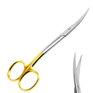 TC Wilmer Converse Scissor Angled - Plastic Surgery tc Scissors Operating Standard Dressing Scissors Sharp/Sharp