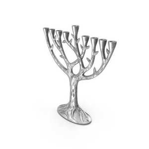 เชิงเทียนเมโนราห์ทำมือ ใบอะลูมิเนียม สำหรับวางบนโต๊ะ ตกแต่งบ้าน งานปาร์ตี้คริสต์มาส โรงแรม และบ้าน - Product Image 2