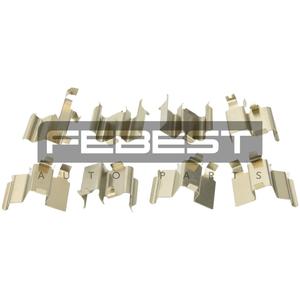 Set di clip per freni a disco FEBEST (0103-UZJ100R) - Product Image 1