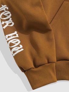 Sudadera con Capucha Unisex Extra Grande, Estilo Urbano, Ropa Deportiva, Sudadera Informal de Forro Polar para Hombre y Mujer, Top de Moda de Invierno - Product Image 3