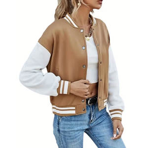 Nouvelle marque personnalisée dernière conception hommes femmes Real Letterman veste de haute qualité Varsity Baseball College University - Product Image 2