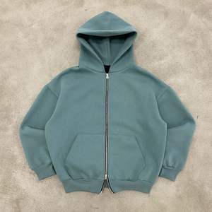 Sudadera con capucha personalizada para hombre de alta calidad estilo casual vintage lavado con ácido con cierre de cintura elástica - Product Image 2