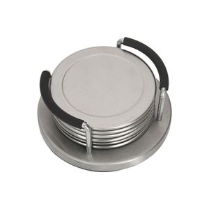 Prix de gros sous-verres dorés polis ensemble élégant pour bureau à domicile verres de luxe qualité et durabilité premium - Product Image 6