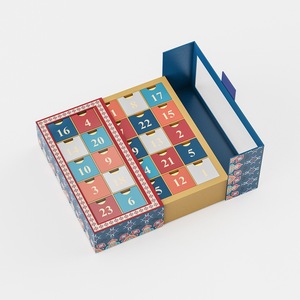 Calendario personalizado, embalaje <span class=keywords><strong>de</strong></span> regalo, caja sorpresa <span class=keywords><strong>de</strong></span> Navidad, embalaje <span class=keywords><strong>de</strong></span> calendario <span class=keywords><strong>de</strong></span> ventana, embalaje para regalo, caja <span class=keywords><strong>de</strong></span> regalo misteriosa - Product Image 4