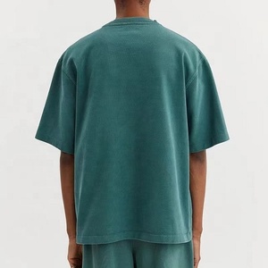 เสื้อยืดคอตตอนแท้ 100% รุ่นเฮฟวี่เวท ปี 2025 ทรงเรียบ ไหล่ตก ทรงปกติ เป็นมิตรกับสิ่งแวดล้อม แห้งเร็ว ระบายอากาศได้ดี รับสกรีนโลโก้ - Product Image 2