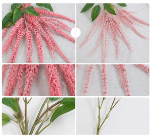 Vente en gros d'usine, vente chaude, feuillage artificiel d'amarante, verdure suspendue pour la décoration de la maison, mariage, événement, arrangement floral - Product Image 6
