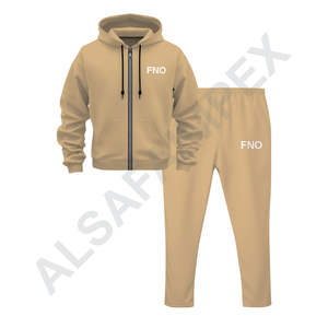 Survêtements en coton de haute qualité personnalisés pour hommes Jogging Sweat Suit Luxe surdimensionné Heavyweights Ensemble de sweat-shirts unisexe - Product Image 1