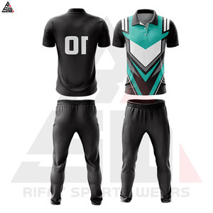 Uniforme de Cricket Personalizado con Sublimación OEM, Conjunto Deportivo Transpirable para Hombre, Jersey de Equipo de Alta Calidad, Ropa Deportiva Rifat Personalizada - Product Image 6