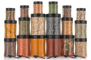 24-Mảnh Nhà Bếp Lưu Trữ Đặt Trong Suốt Cong Thực Phẩm <span class=keywords><strong>Container</strong></span> Clip-On Có Nắp Đậy Máy Rửa Chén An Toàn Kín Thân Thiện Với Môi Lưu Trữ Màu Đen - Product Image 2