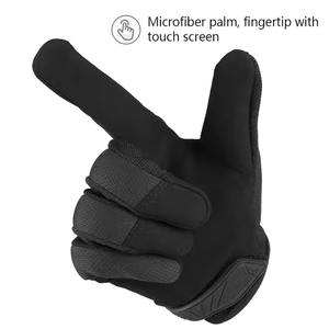 Guantes mecánicos de buena venta Extra Grip Guantes de seguridad mecánicos de dedo completo de cuero unisex - Product Image 5