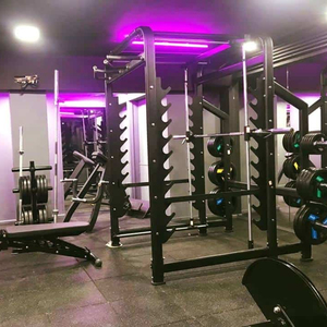 Equipo de fitness para gimnasio en casa personalizado, máquina Smith multifuncional - Product Image 1