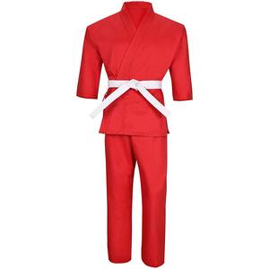 Uniformes de Karate de Alta Calidad de Secado Rápido y Transpirables en Rojo, Gran Oferta para Ropa de Artes Marciales, Uniforme de Karate en Venta - Product Image 1