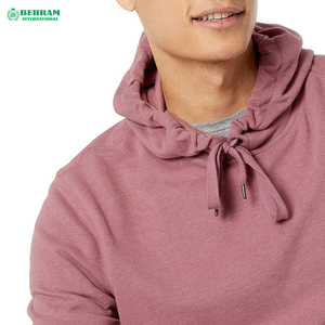 Sweat-shirts à capuche unisexes personnalisés à épaules tombantes, 100 % coton, coupe classique, molleton épais/éponge française de haute qualité, respirants - Product Image 2