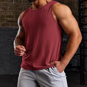 Camiseta sin Mangas Deportiva para Hombre, 210 g/m², Algodón Transpirable que Absorbe la Humedad, Antiencogimiento, Alta Calidad - Product Image 4