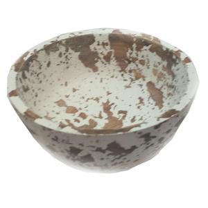 Cuencos para servir con acabado moderno, decoración de Material Natural de alta calidad, cuenco de sopa de madera, resina epoxi y hueso de cuerno con decoración del hogar - Product Image 1