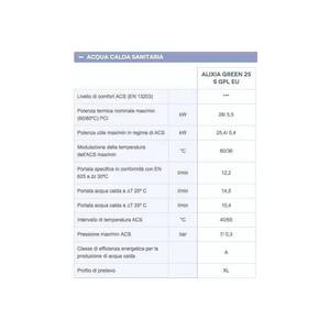 Chaudière à gaz et à condensation Chaffoteaux Alixia Green S 25 kW, produit GPL ERP, classe énergétique A+++, murale - Product Image 2