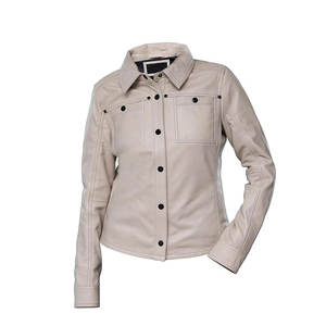 Veste en cuir noire pour hommes personnalisée meilleure vente OEM Vestes en cuir chauffantes d'hiver de haute qualité à bas quantité minimale de commande grande taille - Product Image 6