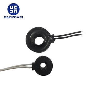 Transformateur de courant à séquence nulle compact 30-50A Haute sensibilité Simple pour la détection de courant de fuite Énergie renouvelable Intelligente - Product Image 2